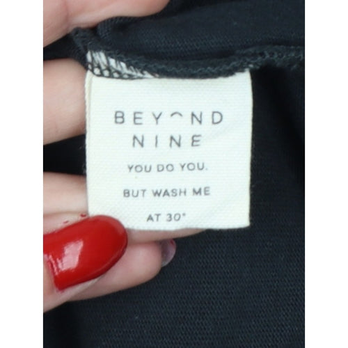Beyond Nine Women’s Black M Oversized Dolman Sleeve Sweatshirt