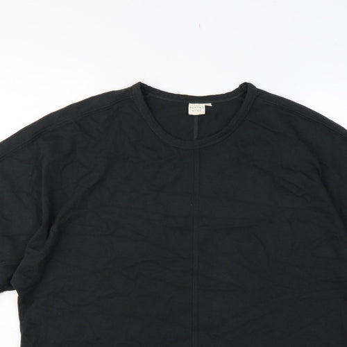 Beyond Nine Women’s Black M Oversized Dolman Sleeve Sweatshirt