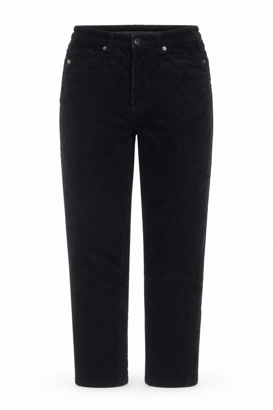 Monki Women’s Black UK 6 Corduroy Skinny Trousers
