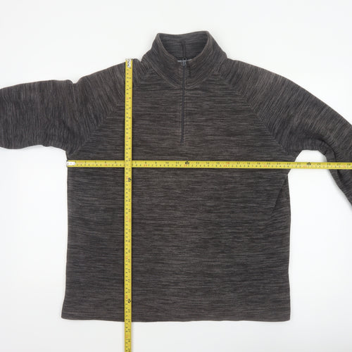 Mountain Warehouse Men’s Grey M 1/2 Zip Fleece Sweatshirt