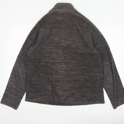 Mountain Warehouse Men’s Grey M 1/2 Zip Fleece Sweatshirt