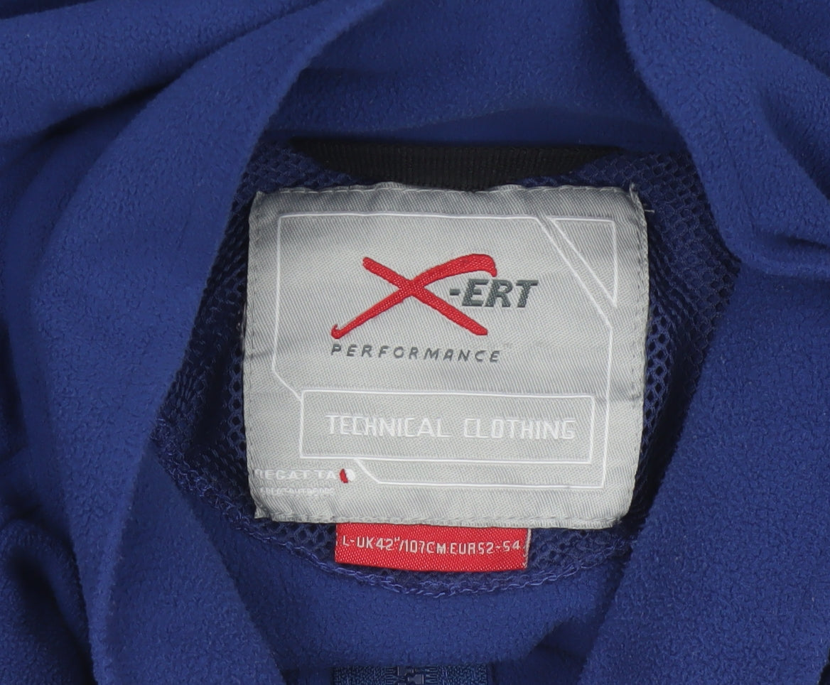 Regatta Xert Men's Blue L 42in Fleece Full Zip Outdoor Jacket