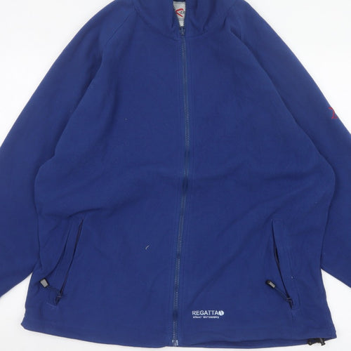 Regatta Xert Men's Blue L 42in Fleece Full Zip Outdoor Jacket