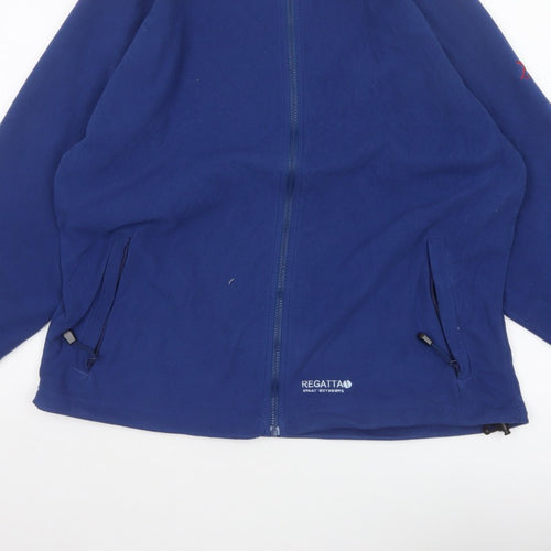 Regatta Xert Men's Blue L 42in Fleece Full Zip Outdoor Jacket