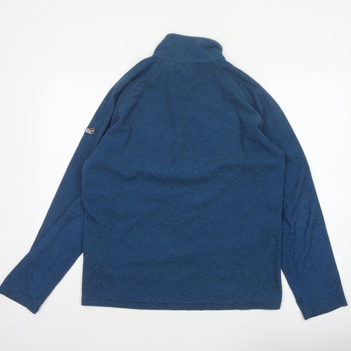 Regatta Men’s Blue L 1/2 Zip Pullover Fleece Sweatshirt