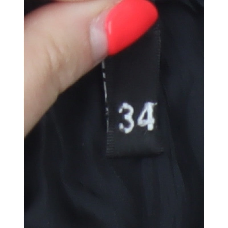 H&M Divided Teens Black UK 6 Corduroy Blazer Notch Lapel