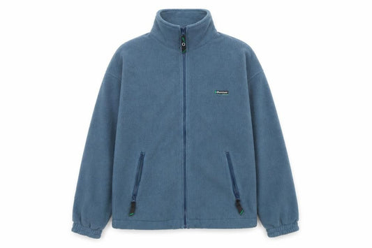 Outdoor Scene Men's Blue M Fleece Full Zip Aztec Jacket