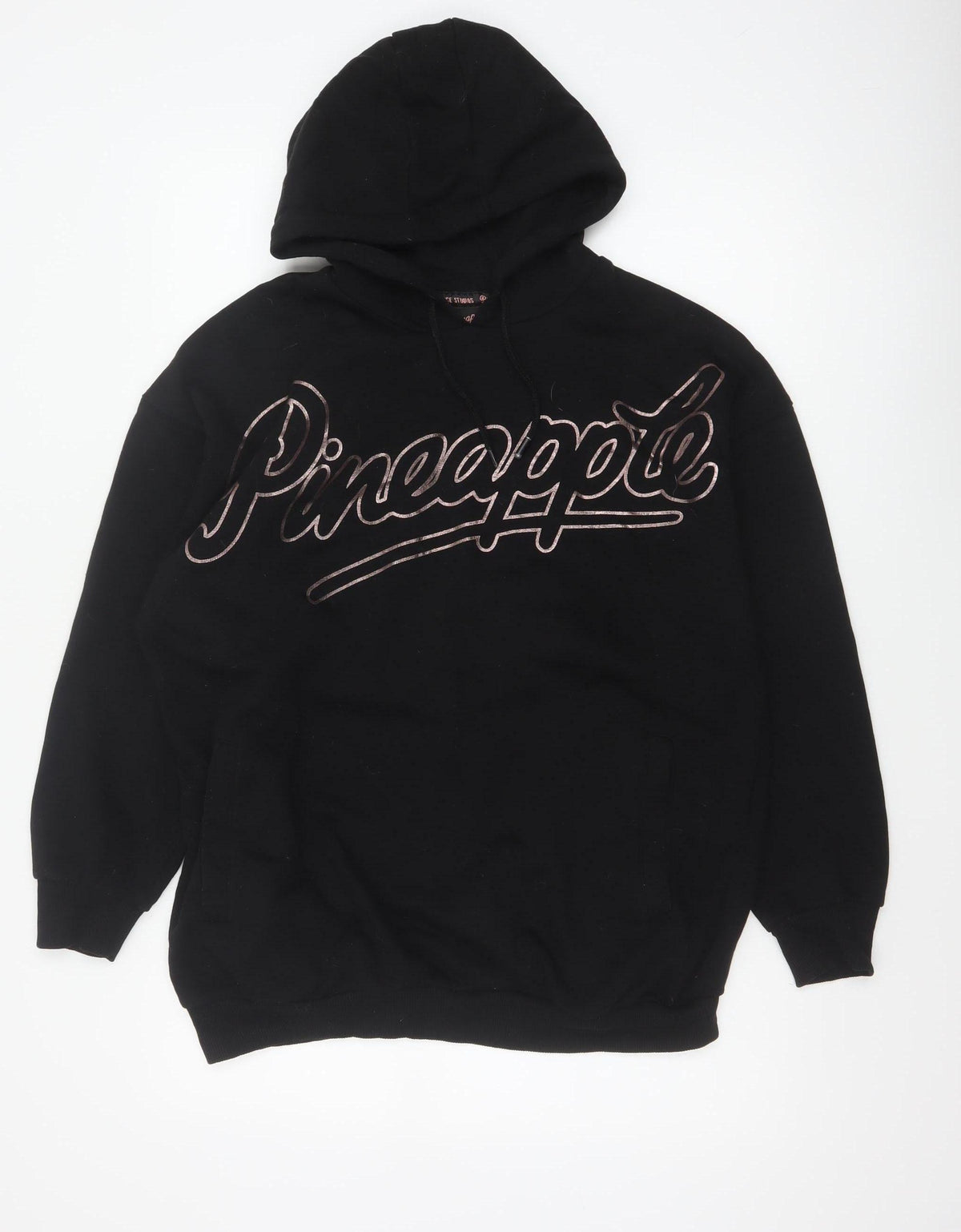 Primark Pineapple Dance Studios Women Black XS Pullover Hoodie