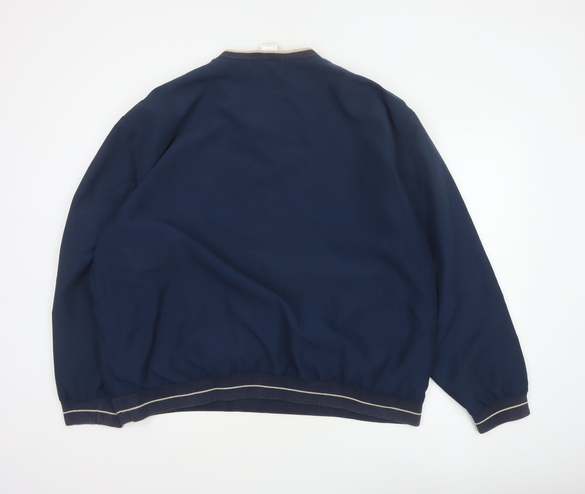 Crane Sports Men’s Blue XL V-Neck Lined Pullover Sweatshirt