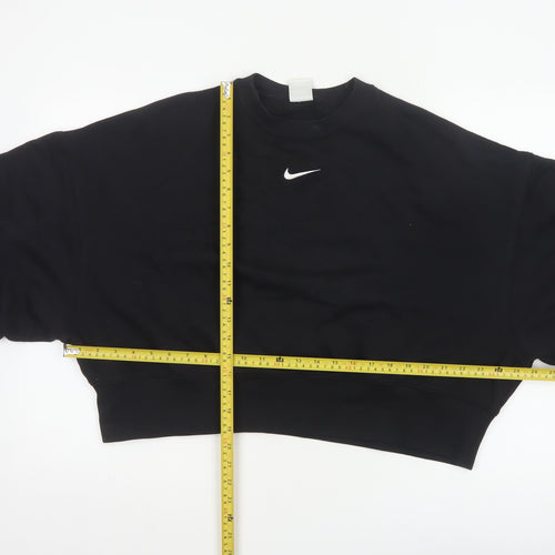 Nike Women’s Black XS Pullover Sweatshirt Logo Crew Neck