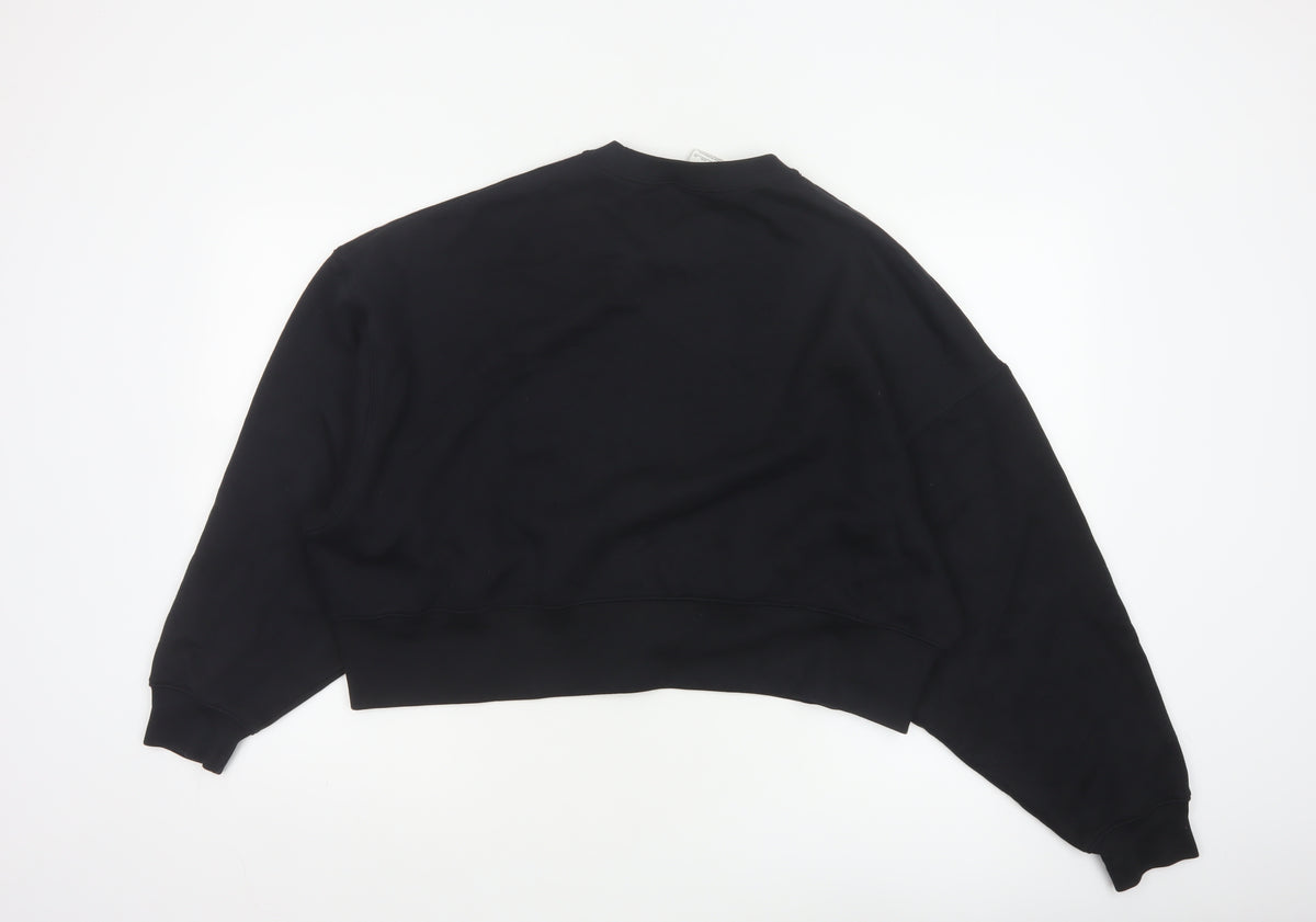 Nike Women’s Black XS Pullover Sweatshirt Logo Crew Neck