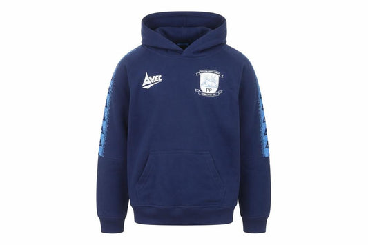 Avec Boys Navy Preston North End FC L Junior Pullover Hoodie Football