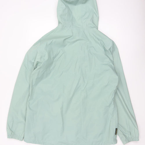 Gelert Women Green UK 14 Hooded Waterproof Stormlite Rain Jacket