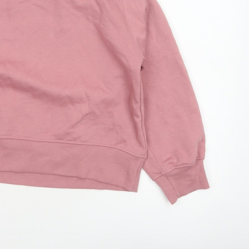 Additional view of Zara Women Pink M Roll Neck Raglan Sleeve Pullover Sweatshirt