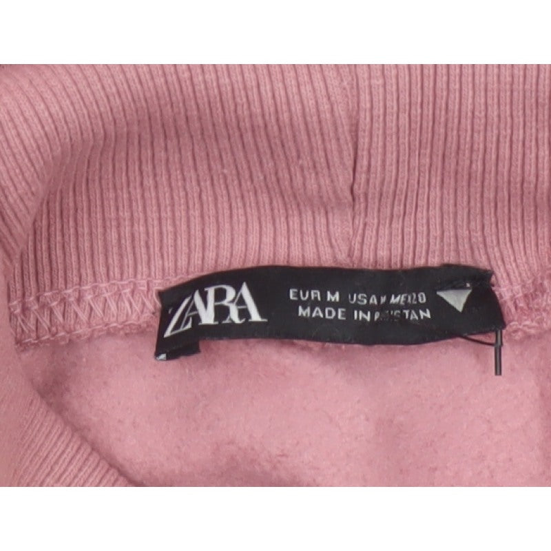Additional view of Zara Women Pink M Roll Neck Raglan Sleeve Pullover Sweatshirt