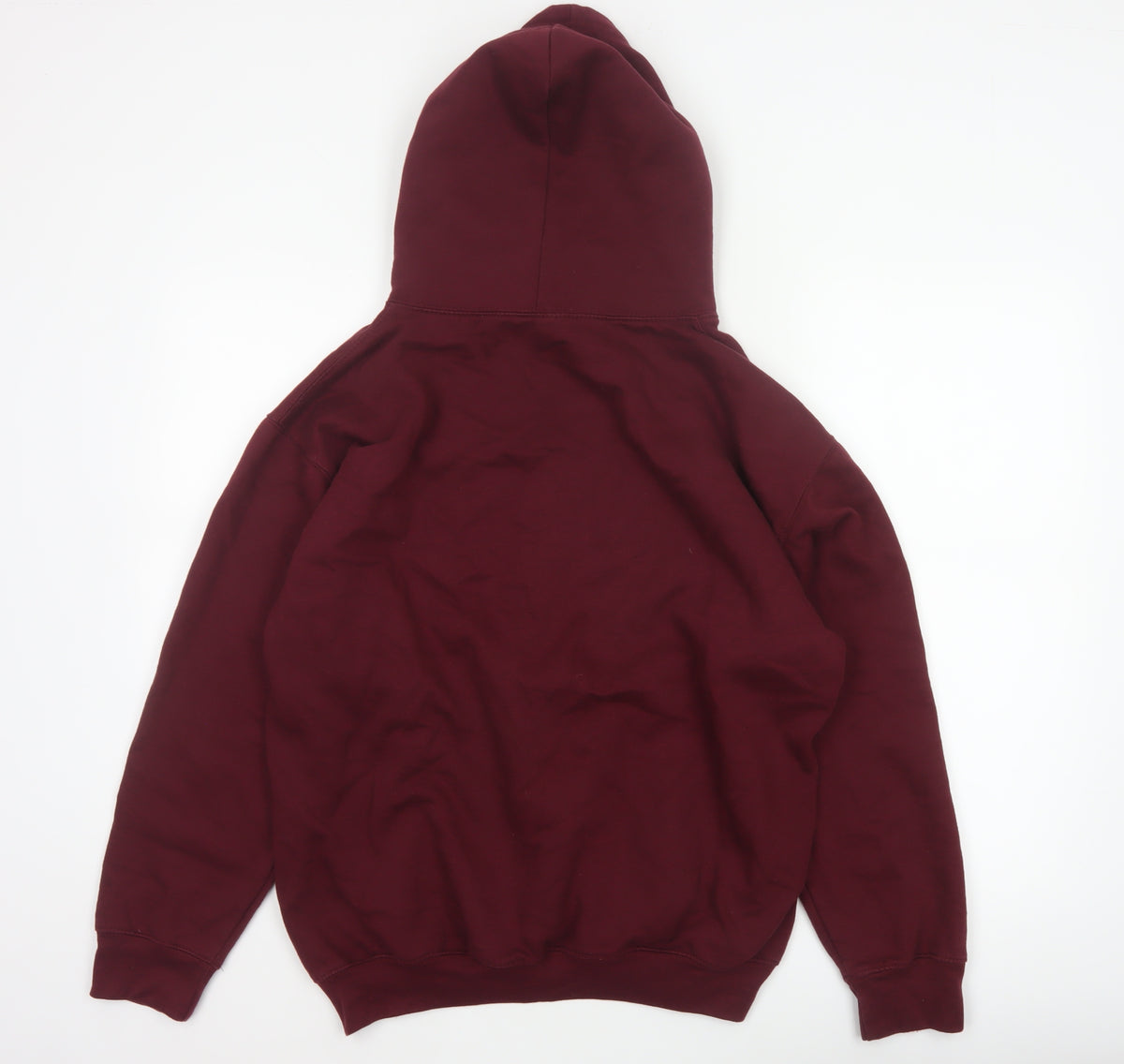 Club Classic Men's Red L Pullover Hoodie Hawkins Middle School 80s Graphic