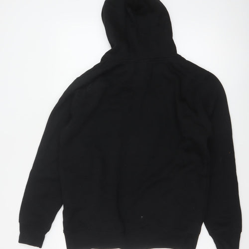 Wigan Warriors Men’s Black L Pullover Hoodie Rugby Logo Graphic