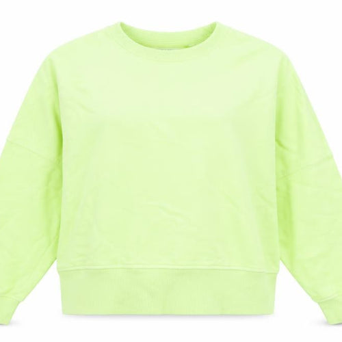 Next Women Yellow XS Pullover Crew Neck Cotton Sweatshirt