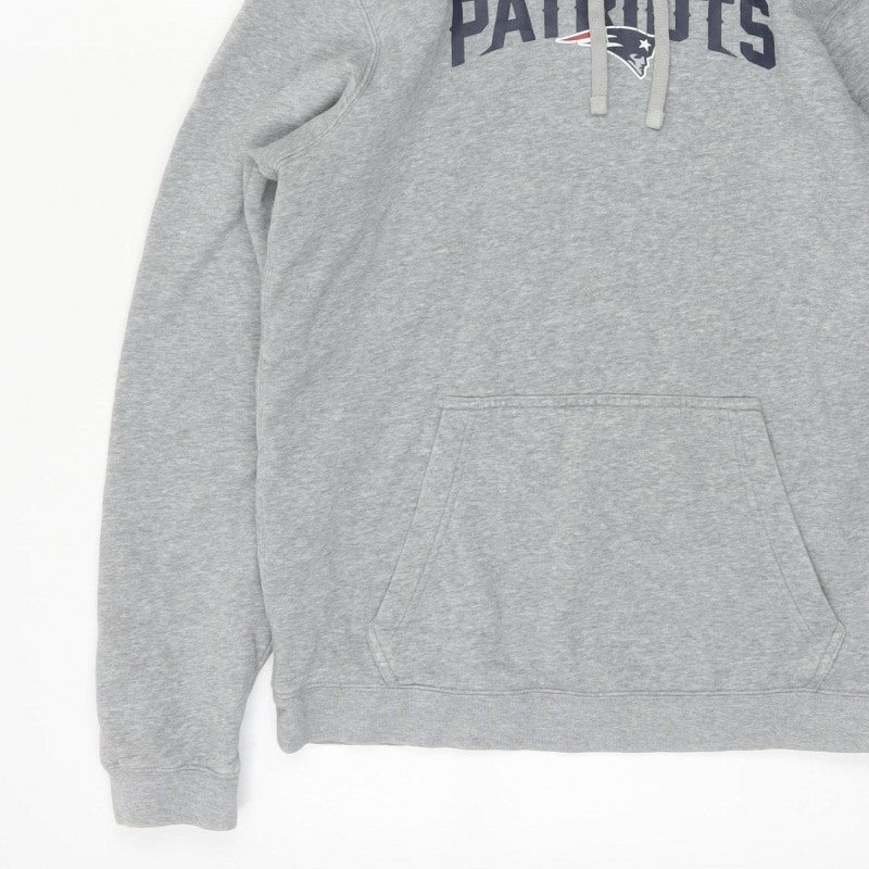Additional view of Nike Men’s Grey S New England Patriots NFL Pullover Hoodie