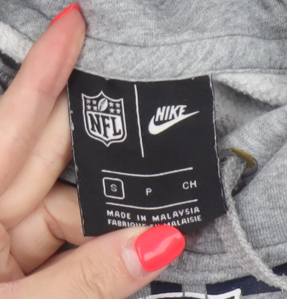 Additional view of Nike Men’s Grey S New England Patriots NFL Pullover Hoodie