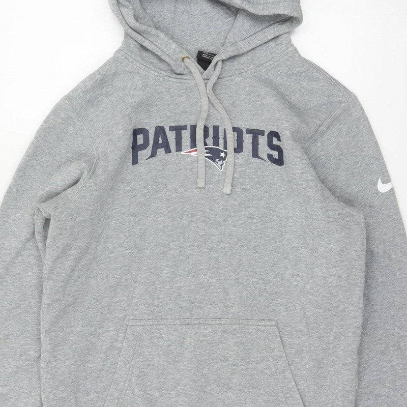 Additional view of Nike Men’s Grey S New England Patriots NFL Pullover Hoodie