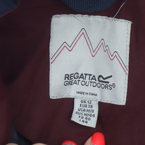 Regatta Women’s Navy UK 12 Hooded Padded Parka Jacket Outdoor