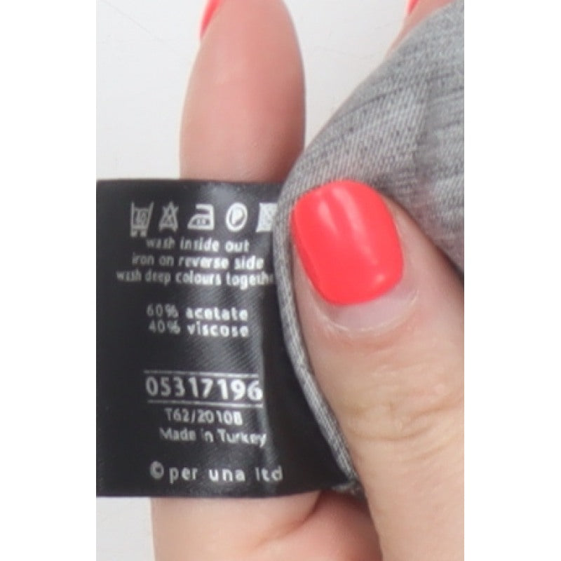 Per Una Women Black Size 10 Cargo Long Satin Skirt Pockets NWT