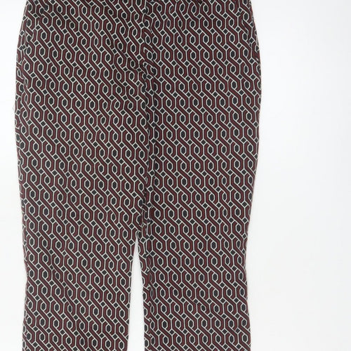 GP & J Baker x H&M Women Multicoloured UK 10 Geometric Trousers
