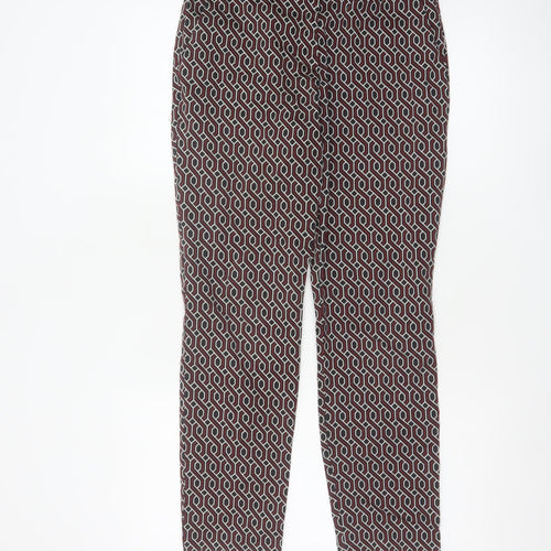 GP & J Baker x H&M Women Multicoloured UK 10 Geometric Trousers