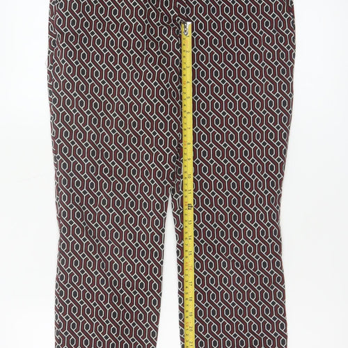 GP & J Baker x H&M Women Multicoloured UK 10 Geometric Trousers