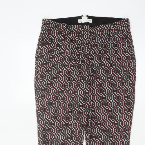 GP & J Baker x H&M Women Multicoloured UK 10 Geometric Trousers