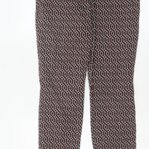 GP & J Baker x H&M Women Multicoloured UK 10 Geometric Trousers