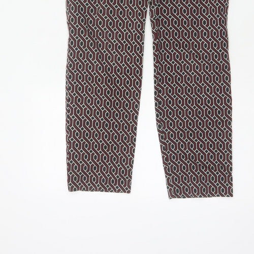 GP & J Baker x H&M Women Multicoloured UK 10 Geometric Trousers