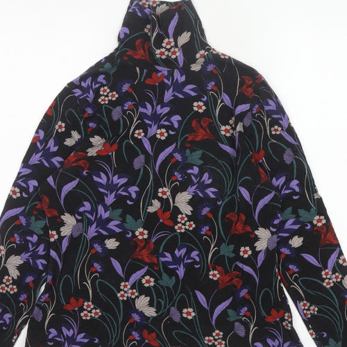 Joe Browns Women’s Black Floral Basic High Neck Top UK 14