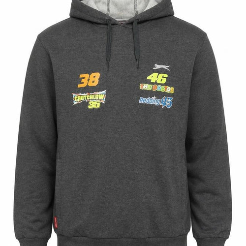 Slazenger Men’s Grey L Pullover Hoodie MotoGP Silverstone 2015 Racing