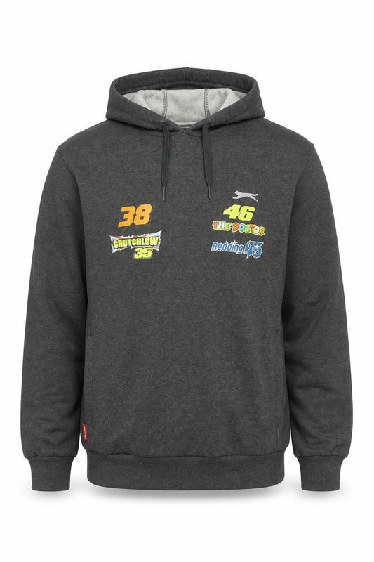 Slazenger Men’s Grey L Pullover Hoodie MotoGP Silverstone 2015 Racing