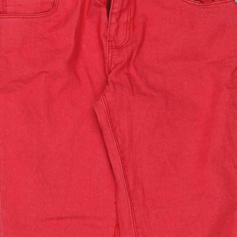 Additional view of ONLY Women Red S Bootcut Denim Jeans W S L32 Regular Fit