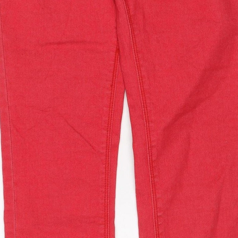 Additional view of ONLY Women Red S Bootcut Denim Jeans W S L32 Regular Fit