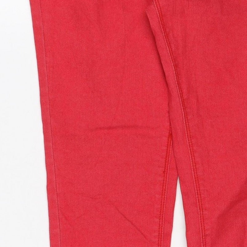 Additional view of ONLY Women Red S Bootcut Denim Jeans W S L32 Regular Fit
