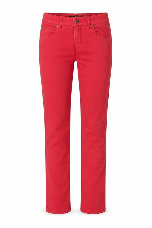 ONLY Women Red S Bootcut Denim Jeans W S L32 Regular Fit
