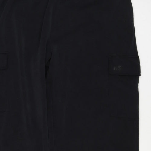 Helen Steele Women’s Black XL Cargo Trousers Elastic Waist Stretch