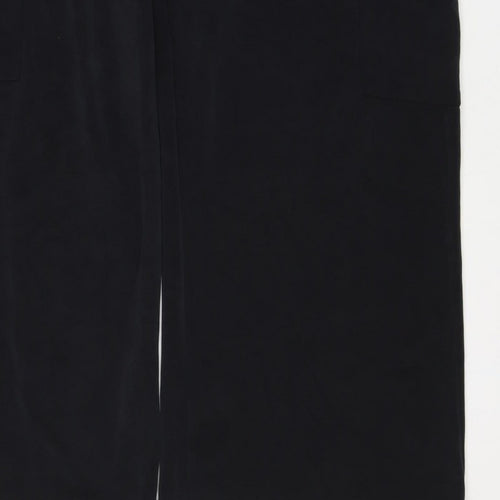 Helen Steele Women’s Black XL Cargo Trousers Elastic Waist Stretch