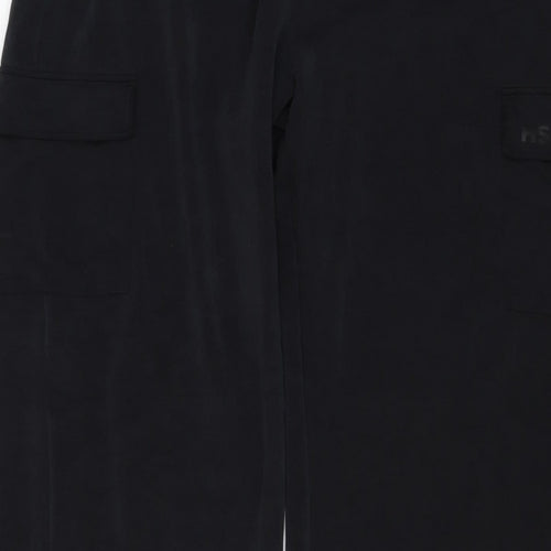 Helen Steele Women’s Black XL Cargo Trousers Elastic Waist Stretch