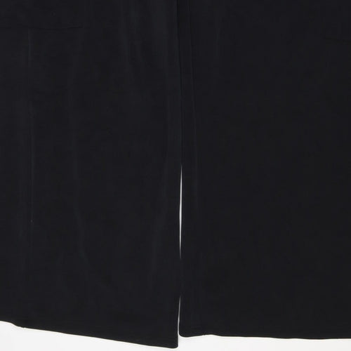 Helen Steele Women’s Black XL Cargo Trousers Elastic Waist Stretch