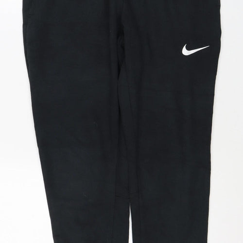 Nike Men’s Black M Dri-FIT Fleece Jogger Sweatpants Elastic Waist