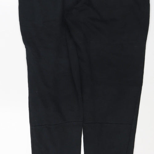 Nike Men’s Black M Dri-FIT Fleece Jogger Sweatpants Elastic Waist