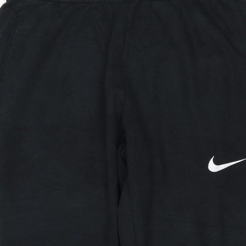 Nike Men’s Black M Dri-FIT Fleece Jogger Sweatpants Elastic Waist