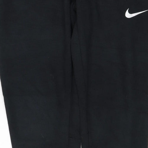 Nike Men’s Black M Dri-FIT Fleece Jogger Sweatpants Elastic Waist