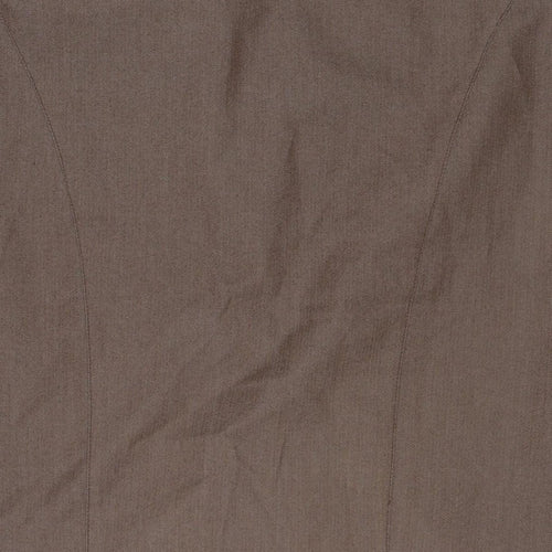 Next Women’s Brown UK 10 Pencil Knee Length Linen Blend Work Skirt