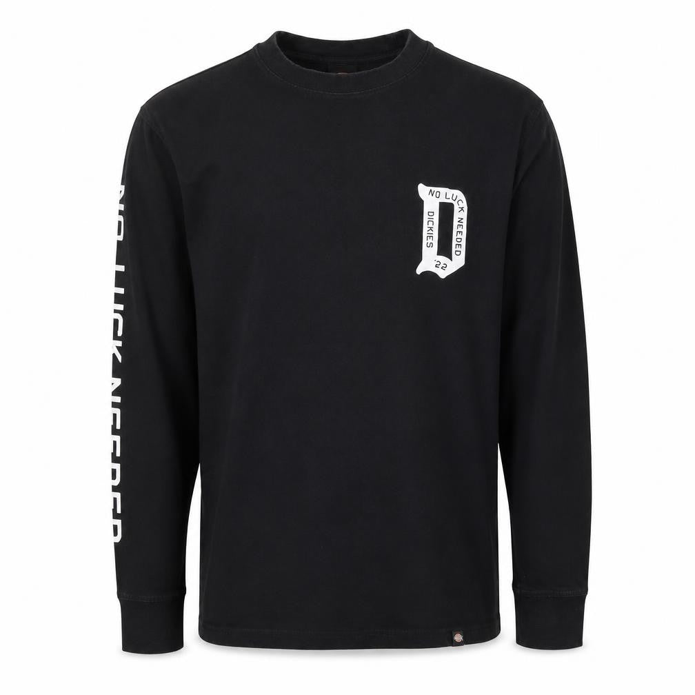 Dickies Men’s Black Medium Graphic Logo Pullover Sweatshirt